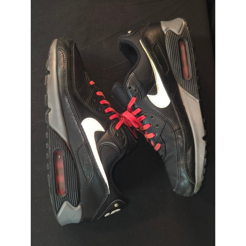 Nike Air Max 90 City Pack NYC FDNY Mens Running Shoes Black Red Size 9